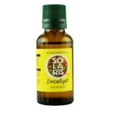 Ulei Esential Eucalipt 100% Natural Solaris, 30ml - Antigripal, Antiseptic, Antiinflamator, Uz Extern si Aromaterapie