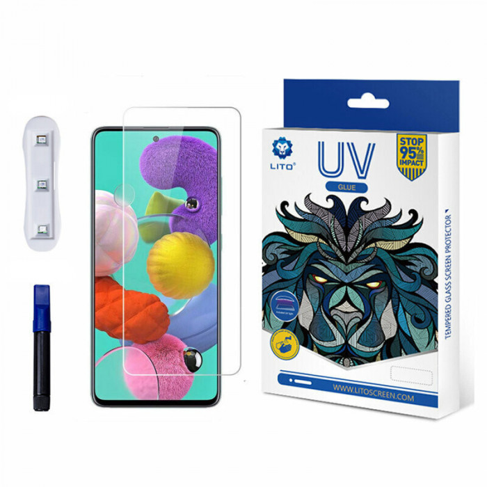 Folie pentru Samsung Galaxy S22 Plus 5G / S23 Plus, Lito 3D UV Glass, Clear
