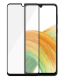 Folie Sticla Securizata 111D Neagra Samsung Galaxy A33 5G, Protectie Ecran, Transparenta, Anti Zgarieturi