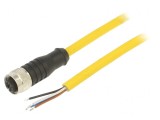 Cablu Conectare M12 4PIN Drept 5m 250VAC 4A PVC