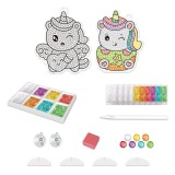 Set Decoratiuni Suspendabile, Big Gem, Pandantive Strasuri, Multicolor, 3+ Ani