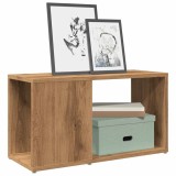 Gossi comoda tv, stejar artizanal, 60x24x32 cm, lemn compozit
