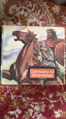 COMOARA LUI DROMICHET/BANDA DESENATA ROMANEASCA,1970/COMPLETA DAR CU UZURA/POZE foto