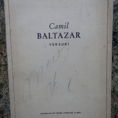 Camil Baltazar - Versuri