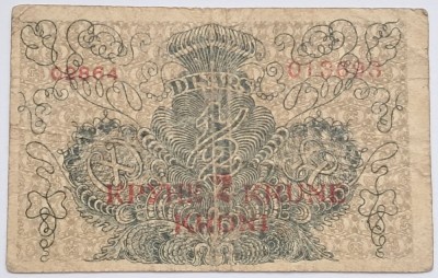 Iugoslavia, 1/2 Dinar 1919 foto