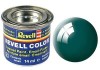 Verde marin lucios RAL 6005, vopsea email 14 ml, Revell