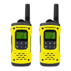 Aproape nou: Statie radio PMR portabila Motorola TLKR T92 H2O IP67 set cu 2 buc Gal