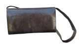 POȘETĂ VINTAGE TIP CLUTCH CU CLAPETĂ DIN PIELE NATURALĂ DE ȘOP&Acirc;RLĂ