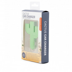 Cactus Car Charger | Kikkerland