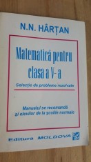 Matematica pentru clasa a V-a- N.N. Hartan