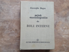 Gheorghe Mogos - Mica Enciclopedie De Boli Interne foto