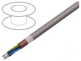 Cablu Silicon 5G0.75mm2 Maro-Roșu 60-180&deg;C