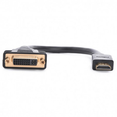DVI (24+5) Female la HDMI Male Cablu Adaptor UG058 foto