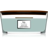 Woodwick Magnolia Birch lum&acirc;nare parfumată cu fitil din lemn (hearthwick) 453,6 g
