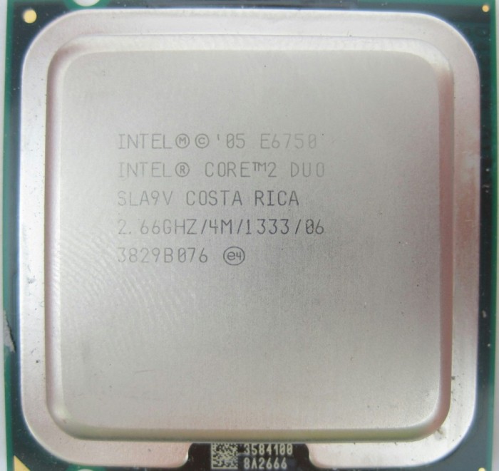 Procesor PC SH Intel Core 2 Duo E6750 SLA9V 2.66Ghz 4M LGA 775