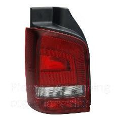 Stop spate lampa VW Transporter/Multivan (T5), 10.2009-2015, Caravelle, Multivan, partea Stanga, P21/5W+P21W+PY21W+R10W; rosu-alb, fumuriu; fara socl