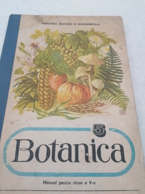 Botanica clasa 5 1986 foto