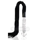 Dildouri de sticla - Icicles Bici cu Maner Dildo din Sticla Nr 38