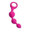 Bile Anale Silicon Roz, 3 Dimensiuni, Incepatori si Avansati, Jucarie Erotica, Sex Shop