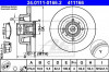 Disc frana RENAULT MEGANE I Break (KA0/1) (1999 - 2003) ATE 24.0111-0166.2