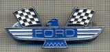 Y 11 INSIGNA - AUTOMOBILISTICA -FORD -MADE IN N Z(ZEELANDA) -PENTRU COLECTIONARI