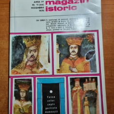 revista magazin istoric noiembrie 1970