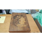 Cutie lemn o dama Vintage #A6546
