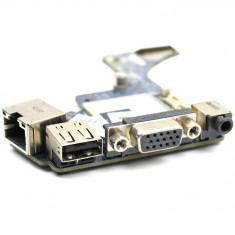 Placa cu conectori pentru laptop, Dell, VGA/USB, Latitude E6420