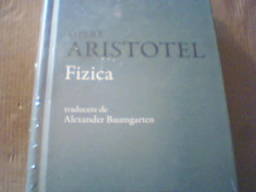 Aristotel - FIZICA { traducere de Alexander Baumgarten } / cartonata / in tipla foto