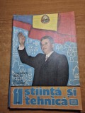 revista stiinta si tehnica noiembrie 1989