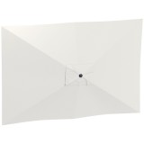 Outsunny Copertină de Rezervă pentru Umbrelă cu Ventilație &icirc;n Partea Superioară, 300x200 cm, Bej | Aosom Romania