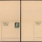 Germany Bavaria - Postal History Rare Old Postcard + Reply UNUSED DB.277