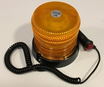 Girofar omologat cu 30 SMD Galben 12v/24v foto