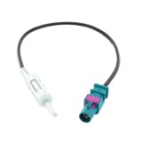 Cablu adaptor DIN antena - Fakra mufa tata 23cm ZRS-GOLFV-DIN 4CarMedia