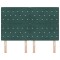 Tablie LED Verde inchis Catifea - 5
