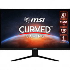 Monitor LED MSI Gaming G273CQ Curbat 27 inch QHD VA 1 ms 170 Hz HDR