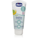 Chicco Oral Care Toothpaste Pasta de dinti pentru copii. aroma Apple &amp; Banana 6 m+ 50 ml