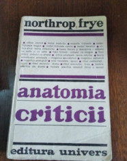 ANATOMIA CRITICII NORTHROP FRYE TD foto