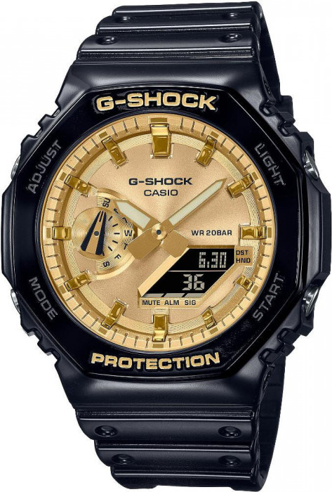 Ceas Casio G-Shock, Classic GA-2 GA-2100GB-1AER - Marime universala