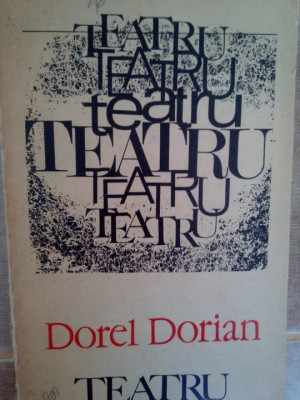 Dorel Dorian - Teatru (1969) foto