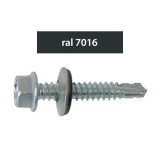 Cumpara ieftin Suruburi Perforatoare Ral 7016-Cenusiu 4.8 X 20 Mm, 250 Bucati