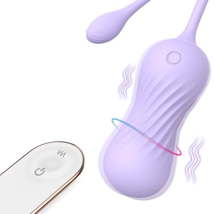 Ou vibrator Twist Egg Remote Purple
