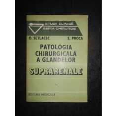 D. SETLACEC, E. PROCA - PATOLOGIA CHIRURGICALA A GLANDELOR SUPRARENALE