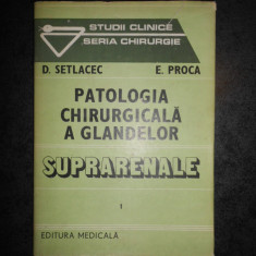 D. SETLACEC, E. PROCA - PATOLOGIA CHIRURGICALA A GLANDELOR SUPRARENALE