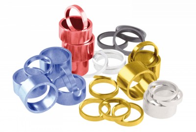 Distantier Alu Alb 1-1/8 H-10mm Cod:484109425RM foto