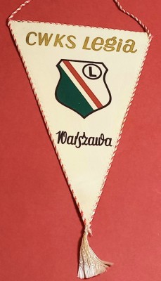 Fanion fotbal - LEGIA VARSOVIA (Polonia) foto