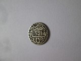 Rara! Maroc 1 Dirham 1321(1903) argint monetăria Tower Hill(Londra)-Abdul Aziz, Africa