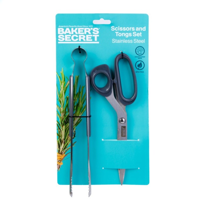 Set cleste si foarfeca din otel inoxidabil Baker&#039;s Secret Best CarHome