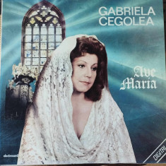 AMS - GABRIELA CEGOLEA - AVE MARIA (DISC VINIL, LP)