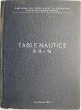 Table Nautice D.H. - 76, Carte Navigatie, Ghid Marin
